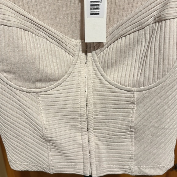 Jonathan Simkhai Zoella Top in Ceramic NEW - Picture 12 of 15